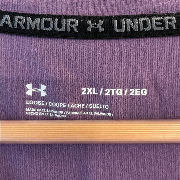 Under Armour Purple Athletic Tank - Picture 5 of 8